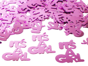 It's a Girl Confetti